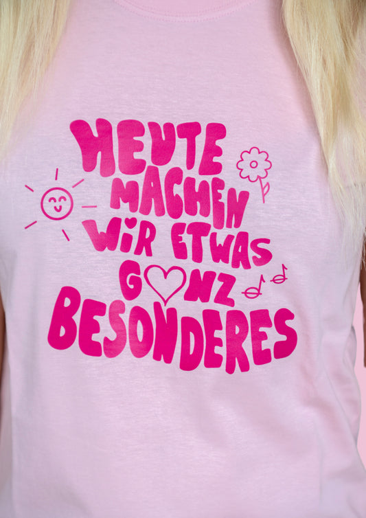 T-Shirt Das Farbduell - pink