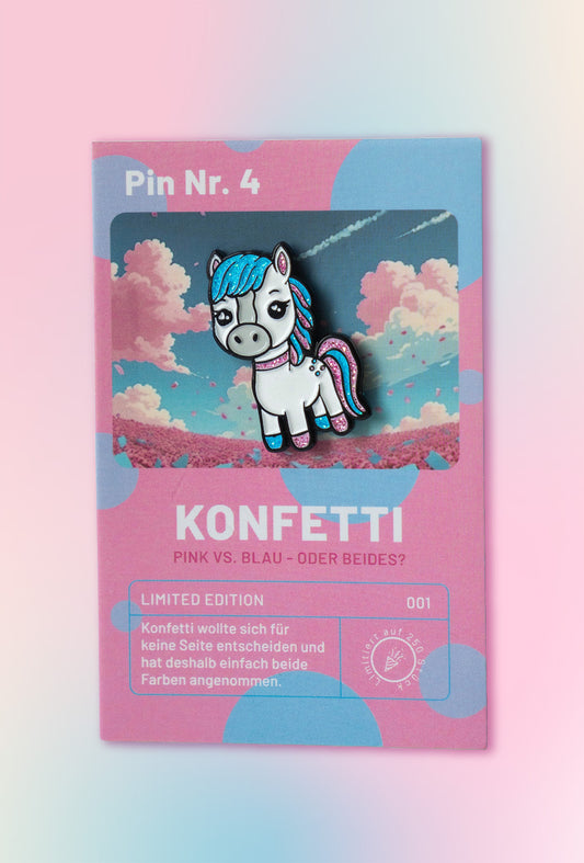 Pins Limited Edition Konfetti